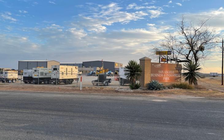 The Warren Cat facility at San Angelo's Business and Industrial Park