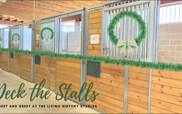 Fort Concho Deck the Stalls