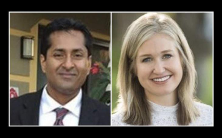 Dr. Bharat Narumanchi (L) | Dr. Katherine Lindley Dodson (R)