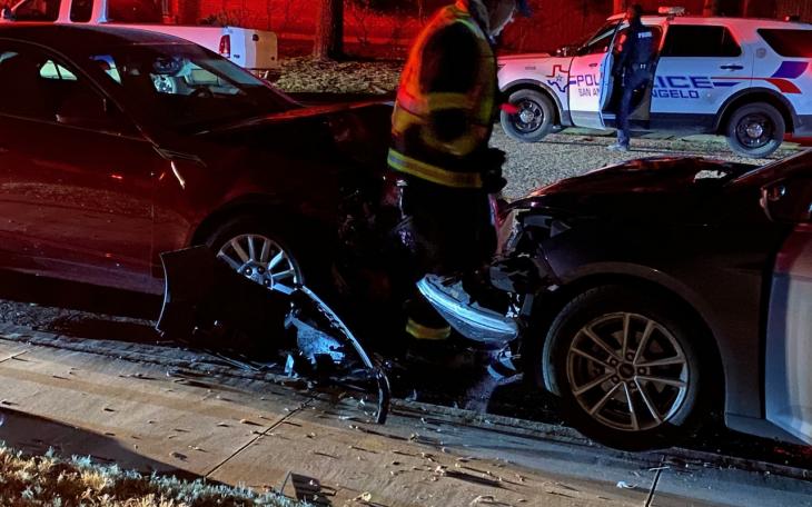 2 Cadillacs damaged before driver arrested for DWI