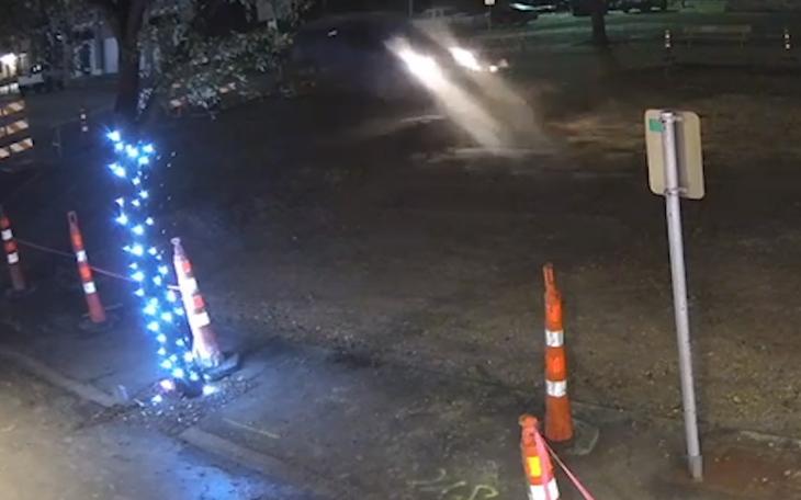 Crash in Front of the Angry Cactus