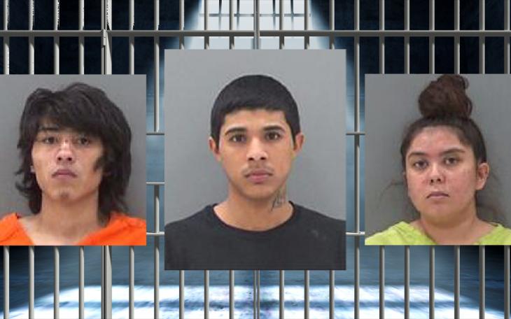 Nathan Gonzalez (L), Mauricio Portillo (C), Sierra Camarillo (R)