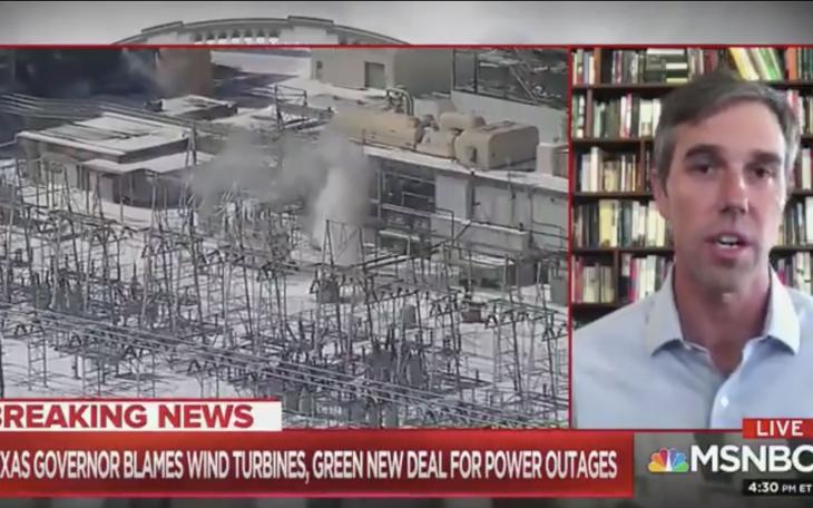 Robert "Beto" O'Rourke on MSNBC on Feb. 28, 2021