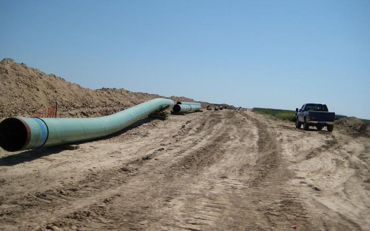 Keystone 30 pipeline (phase 1) near Swanton, Nebraska.