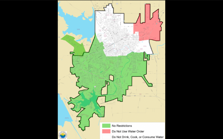 Updated Water Map | February 11, 2021