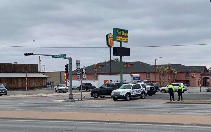 Police Re-enact Fatal Ave. L Crash (LIVE! Photo/Matt Trammell)