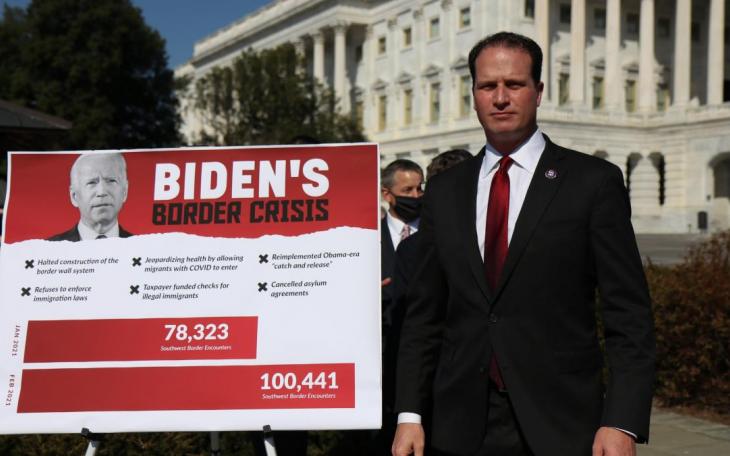 Congressman August Pfluger is against Biden's open borders policy