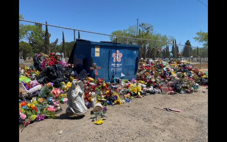 Calvary Cemetery Cleanup | Contributed San Angelo Solidarity