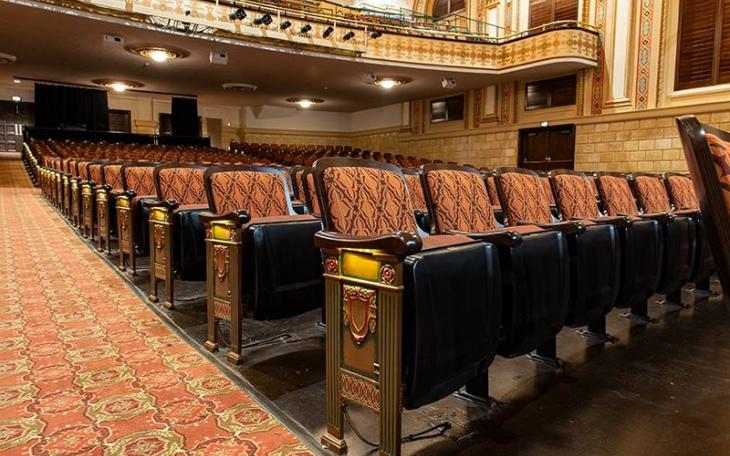Inside the Murphey Performance Hall at San Angelo City Hall