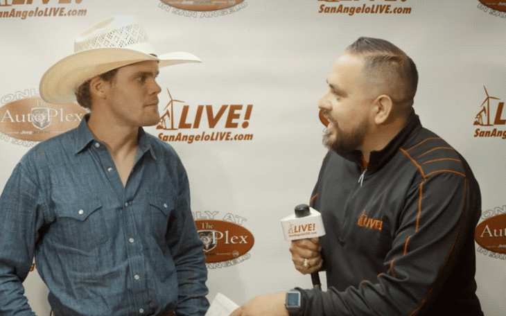 Boudreaux Campbell, 92.5 points on Pete Carr Pro Rodeo’s Oyster Bayou during the 5th performance of the 2021 San Angelo Rodeo