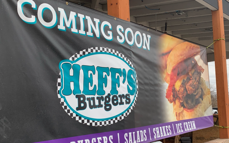 Coming Soon Heff's Burgers