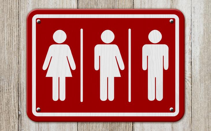 Transgender or gender identity sign