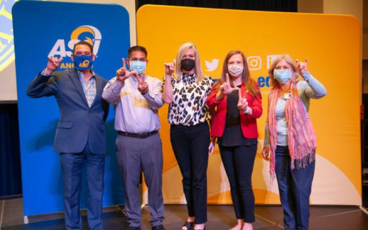 ASU and Lake View HS Team Up (Contributed/ASU)