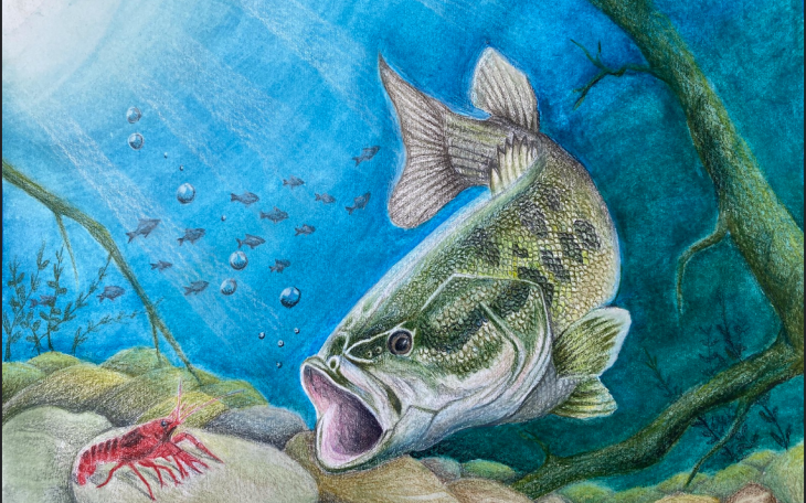 Fish Art by G. Can (Contributed/TPWD)