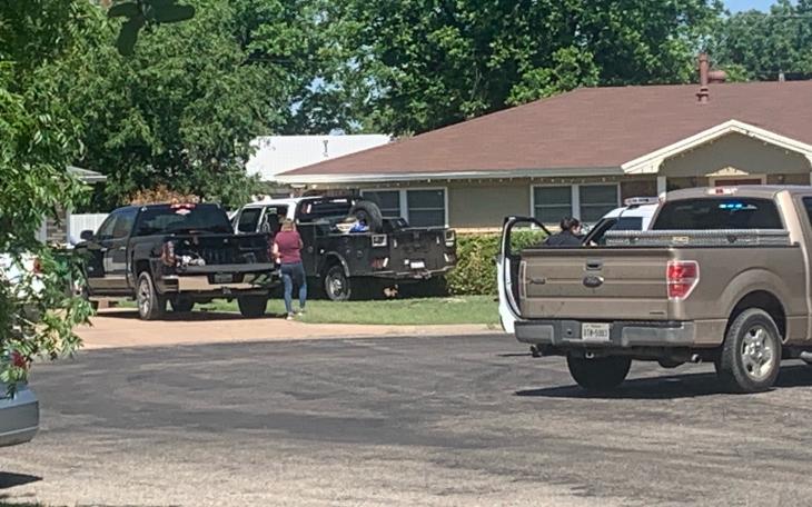Police Chase in East San Angelo (LIVE! Photo/Matt Trammell)
