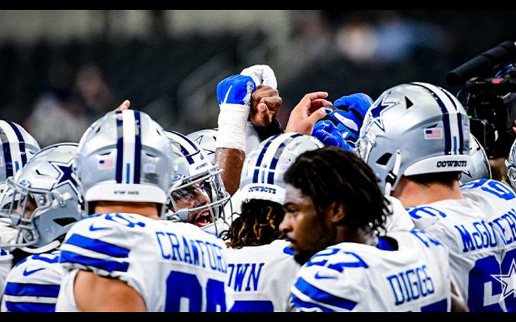 Dallas Cowboys Huddle