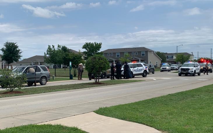 Police Presence Near Goodfellow AFB | Live Photo Matt Trammell