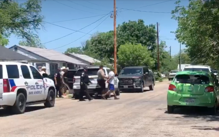 Arrest of the Suspect in High Speed Chase Through East San Angelo