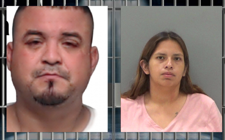 Armando Castaneda (L) Lydia Barrera (R)