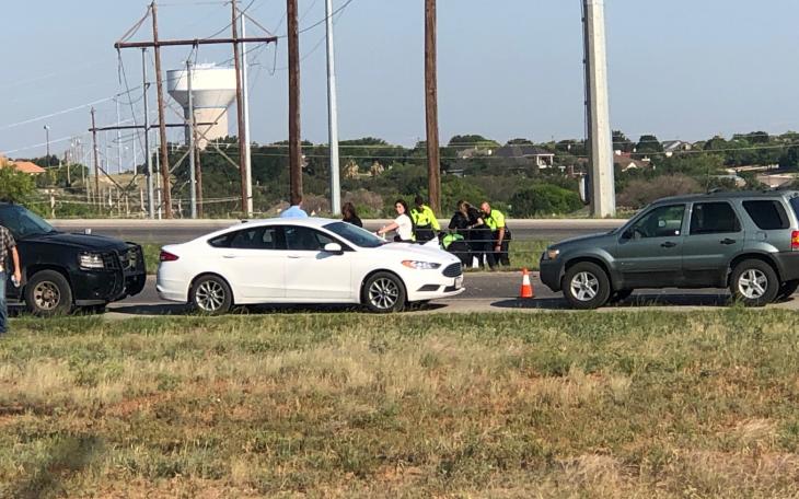 Fatal Motorcycle Crash on Loop 306 (LIVE! Photo/Sonia Ramirez)