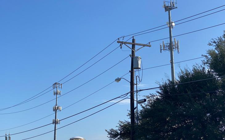 Power Lines in San Angelo (LIVE! Photo/Yantis Green)