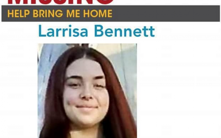 Larrisa Bennett Missing (Contributed/Sweetwater PD)