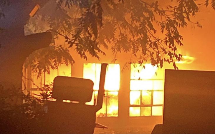 House Fire Deep in Lake View