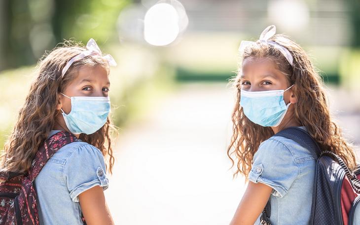 Children With Masks | DepositPhotos