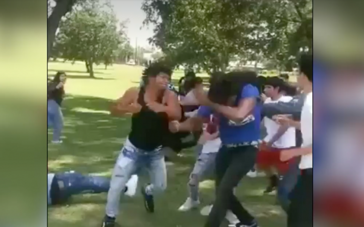 Students Of Central High School Brawl At The Local Golf Course