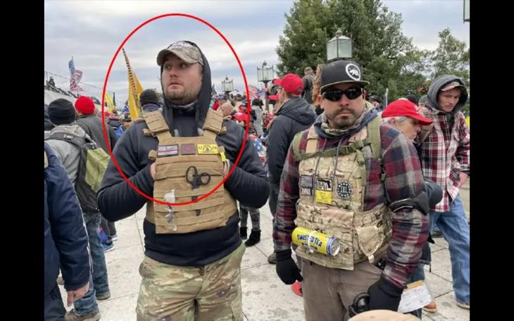 Cory Ray Brannan on January 6th in D.C | FBI