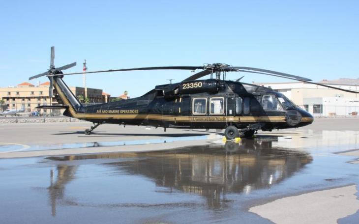 Customs Border Patrol UH60 Blackhawk Helicopter (Contributed/CBP)