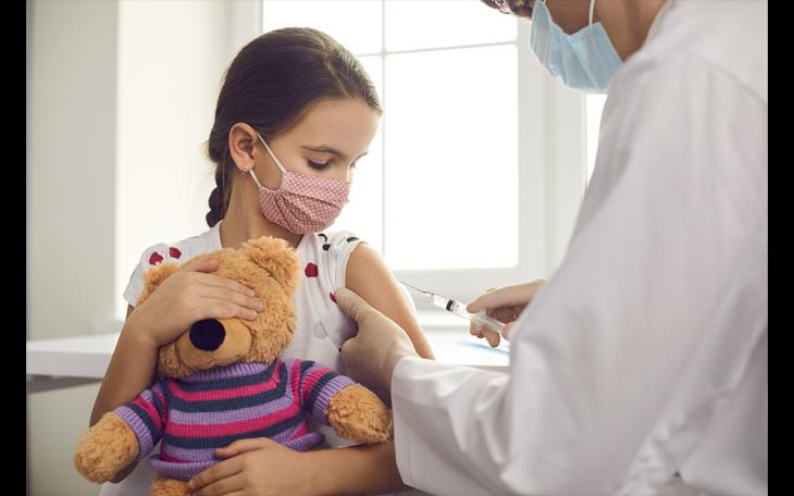 Children Receiving Vaccine | DepositPhotos
