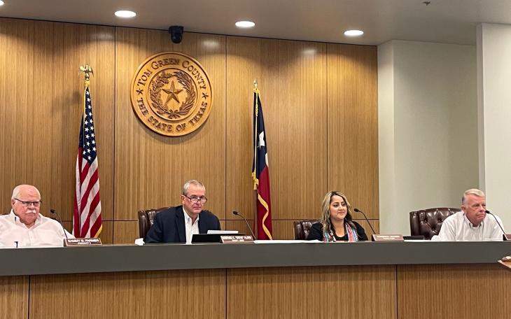 The September 28, 2021 meeting of the Tom Green County Commissioners Court