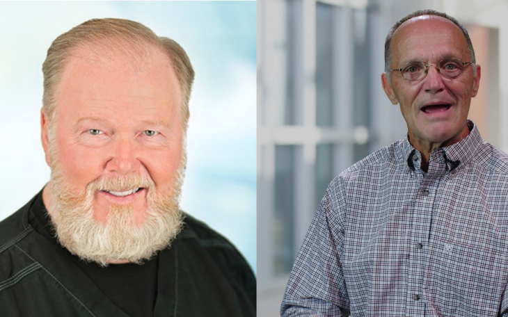 Dr. Walt Carroll (L) Dr. James Vretis (R)