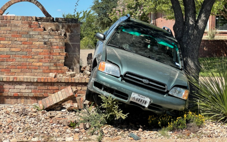 Dr. Pepper Causes Wild Crash in Quiet Neighborhood