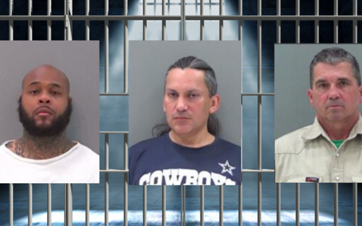 Damon Thompson (L) Ramon Garza (M) James Himel (R)