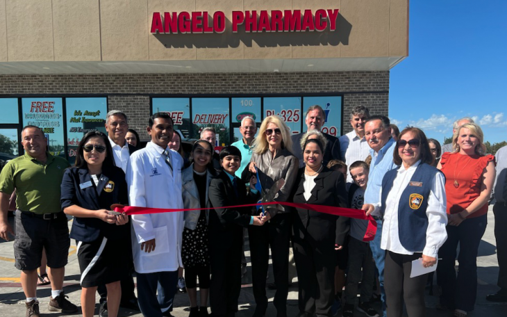 Angelo Pharmacy Ribbon Cutting