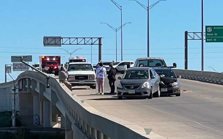 Crash on Houston Hearte Oct. 29