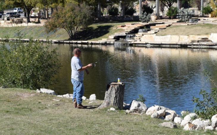 Trout Fishing on the Concho River (LIVE! Photo Archive)