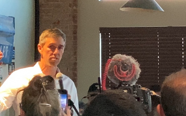 Beto in San Angelo on Nov. 22