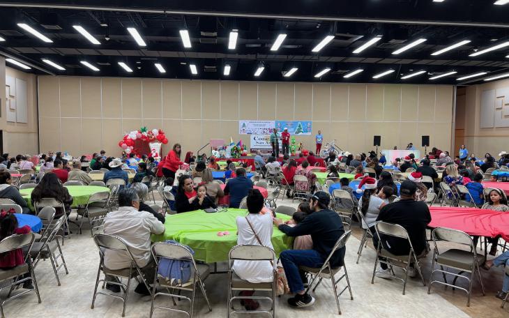 Hundreds gathered for the annual Posada on Dec. 10, 2021