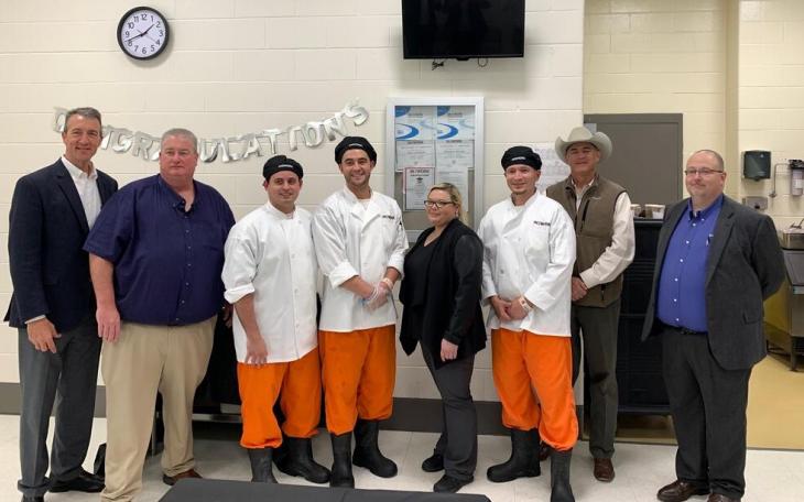 Graduates of the Tom Green County Jail Food Prep Program (Contributed/TGCSO)