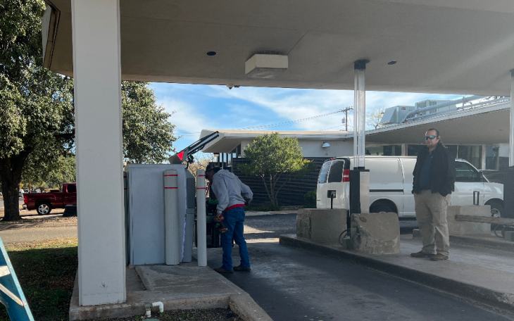 Bank of America ATM Getting Pulled