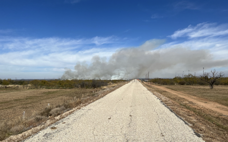 San Angelo State Park Controlled Burn