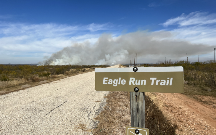 San Angelo State Park Controlled Burn