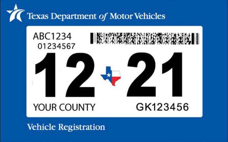 Texas DMV Registration