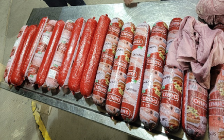 Illegal Alien Bologna Seized in El Paso (Contributed/CBP)