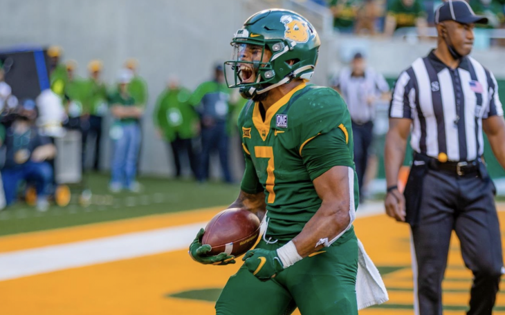 Baylor Bear running back Abram Smith