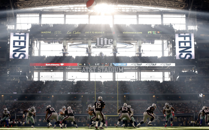 Tom Brady AT&amp;T Stadium