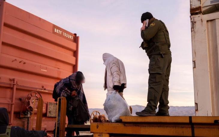 26 Illegal Aliens Caught on a train (Contributed/CBP)